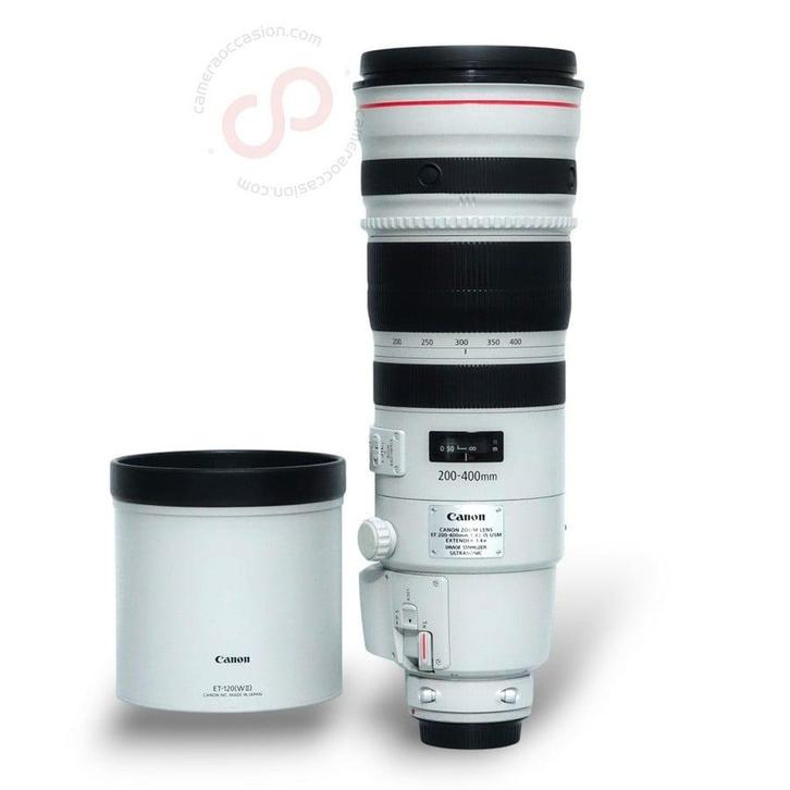 Canon 200-400mm 4.0 L IS USM EF nr. 0843, TV, Hi-fi & Vidéo, Photo | Lentilles & Objectifs, Enlèvement ou Envoi