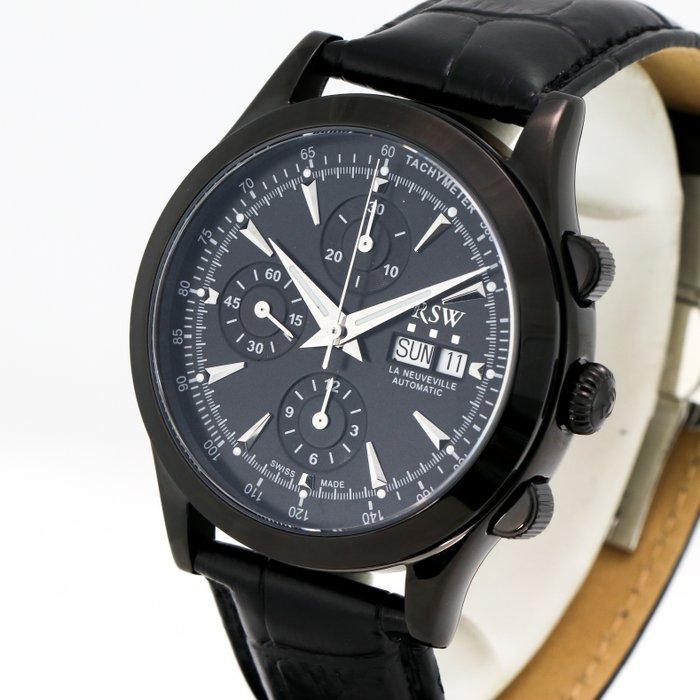 RSW - La Neuveville Valjoux automatic - RSWA129-BL-3 - Heren, Handtassen en Accessoires, Horloges | Heren
