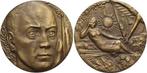 Bronze-medaille Kunstmedaille Sindelar, Lumir 1925 +2010,..., Timbres & Monnaies, Pièces & Médailles, Verzenden