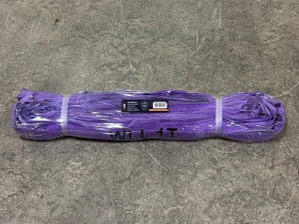 Veiling - 5x Konvox Rondstrop Violet 1 Ton – 4m, Bricolage & Construction, Treuils et Palans