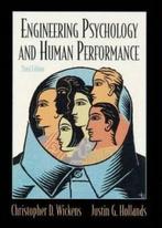 Engineering Psychology and Human Performance 9780321047113, Boeken, Verzenden, Gelezen, Wickens Christopher