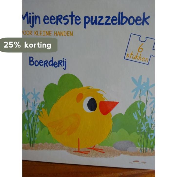 Mijn eerste puzzelboek voor kleine handen 9789463997942, Livres, Livres pour enfants | 0 an et plus, Envoi