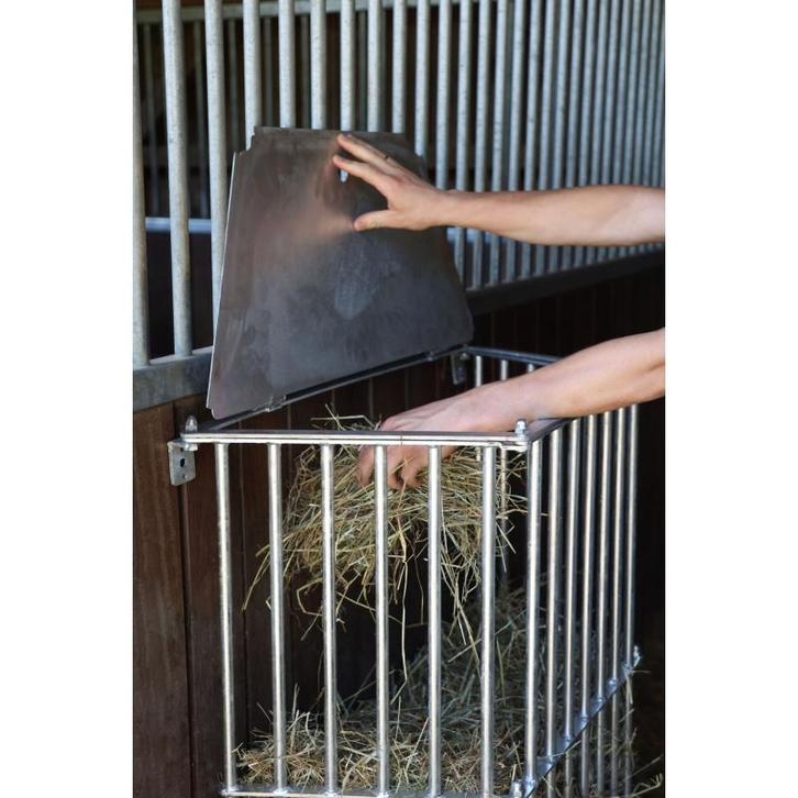 Hooiruif slowfeeder plus in metaal h 114cm x b 81cm x d, Dieren en Toebehoren, Stalling en Weidegang
