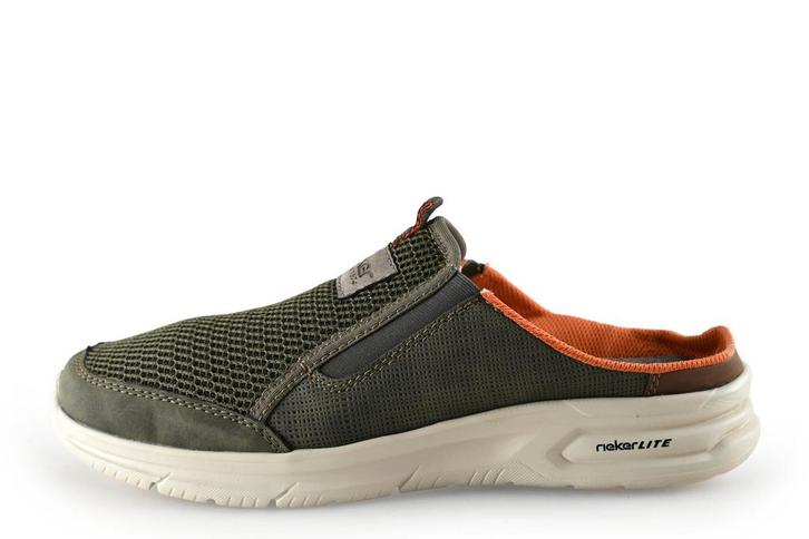 Rieker instappers in maat 42 Groen | 15% korting, Kleding | Dames, Schoenen, Groen, Zo goed als nieuw, Instappers, Verzenden