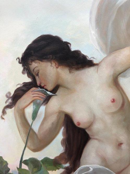 1millionarte (XX) - oil painting Aurore, Antiek en Kunst, Kunst | Schilderijen | Klassiek