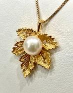 Zonder minimumprijs - Halsketting - 18 karaat Zilver, Geel, Handtassen en Accessoires, Kettingen, Nieuw