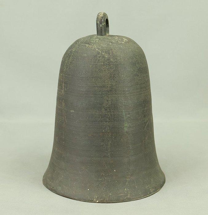 Decoratieve bel - Kleine bronzen boeddhistische tempelbel,, Antiquités & Art, Antiquités | Autres Antiquités