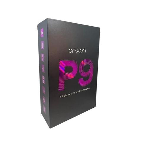 Prixon P9+ Plus versie IPTV Set Top Box, Télécoms, Émetteurs & Récepteurs, Neuf, Enlèvement ou Envoi