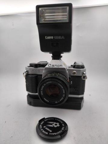 Canon AE-1 Programm + FD 1.8/50mm + Power Winder A2 +