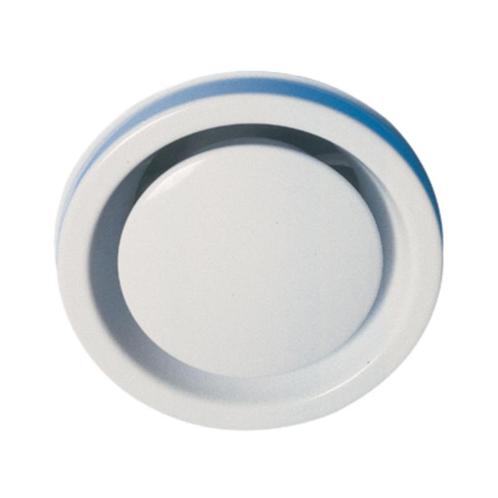 Brandwerend afvoerventiel rond - Ø 100mm - wit, Doe-het-zelf en Bouw, Ventilatie en Afzuiging, Nieuw, Verzenden