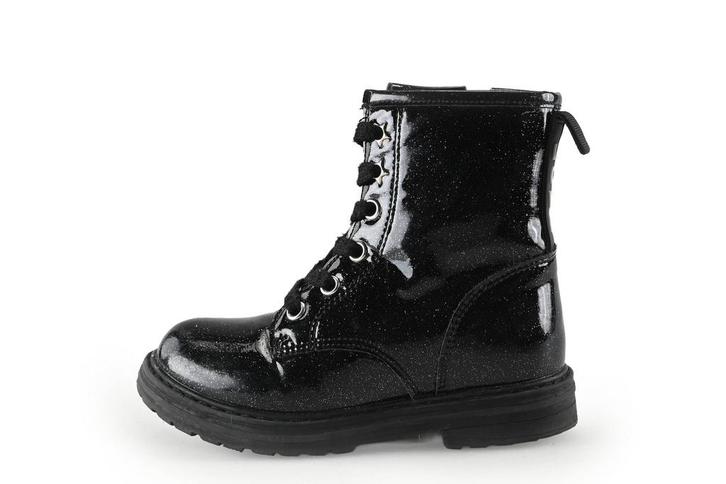 Nelson Veterboots Meisjes in maat 27 Zwart, Kinderen en Baby's, Kinderkleding | Schoenen en Sokken, Jongen of Meisje, Zo goed als nieuw