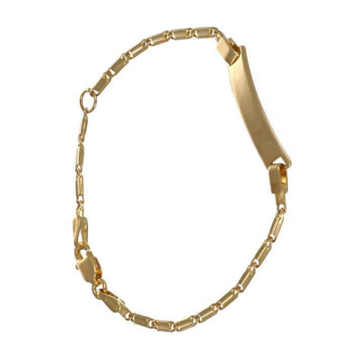 Armband - 18 karaat Geel goud, Handtassen en Accessoires, Armbanden