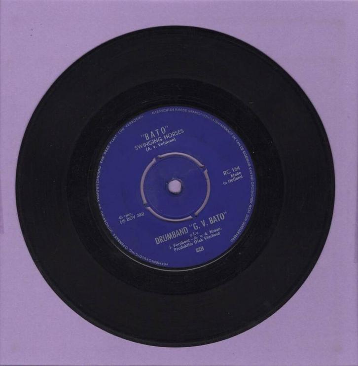 Drumband G. V. Bato – Bolero / Swinging Horses (1-7-Vinyl-S, CD & DVD, Vinyles Singles, Enlèvement ou Envoi