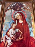 Rogier van der Weyden (aprés) - Wandspiegel- Madonna Durán,, Antiek en Kunst