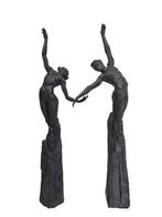 Beeldje - Man en vrouw - 53 cm (2) - Hars