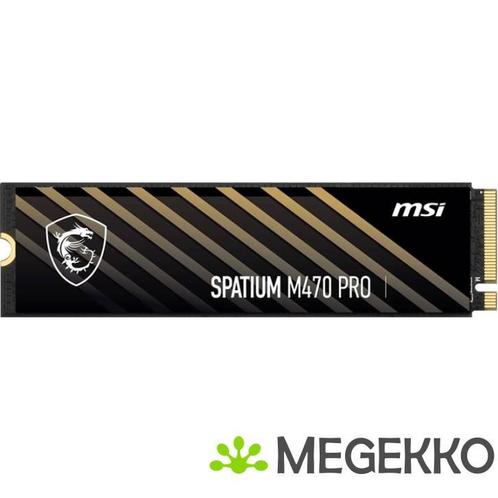 MSI SPATIUM M470 PRO PCIe 4.0 NVMe M.2 2TB, Computers en Software, Harde schijven, Nieuw, Verzenden