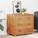 vidaXL Kast met lade met opslag Bruin Bewerkt hout, Huis en Inrichting, Verzenden, Nieuw