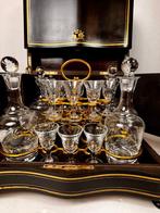 Armoire à liqueurs - Cristal-Laiton-Bronze-