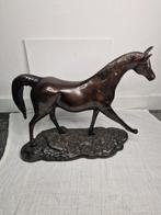 Beeld, Groot Bronzen paard - 27 cm - Brons