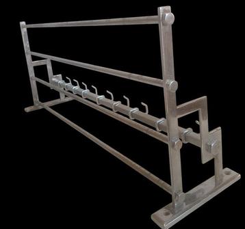 Art-deco bauhaus hat rack coat rack. Designer: János Diósy - beschikbaar voor biedingen