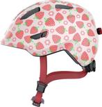Abus Smiley 3.0 Led - Fietshelm - Kinderen Pink Strawberry S, Verzenden, Zo goed als nieuw, Abus