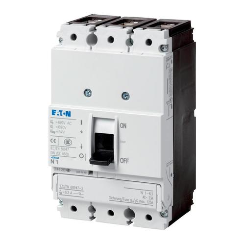 Eaton NS1 Interrupteur à boîtier moulé 3P 125A Max, Bricolage & Construction, Électricité & Câbles, Envoi