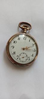 pocket REMONTOIR 10 rubis - silver - pocket watch - No, Handtassen en Accessoires, Horloges | Heren, Nieuw
