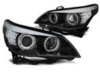 Xenon koplampen Angel Eyes geschikt voor BMW E60 E61, Verzenden