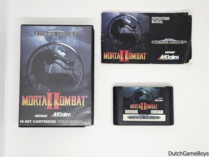 Sega Megadrive - Mortal Kombat II, Consoles de jeu & Jeux vidéo, Jeux | Sega, Envoi