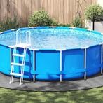 vidaXL Zwembadgrondzeil Ø500 cm polyester geotextiel, Tuin en Terras, Verzenden, Nieuw