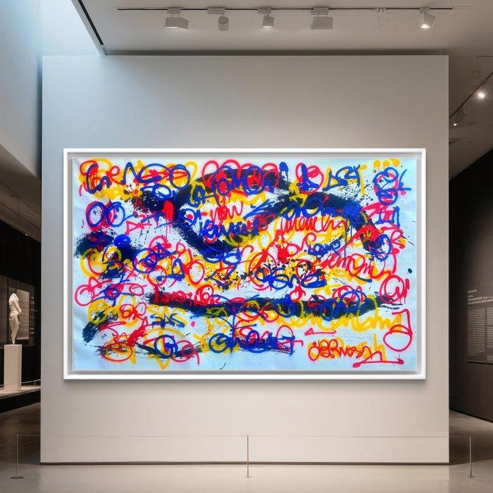 David Brush (1979) - El eco del color, Antiek en Kunst, Kunst | Schilderijen | Modern
