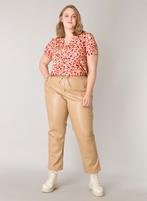 YESTA imitatie leren vegan2(50)Maat 46/48 (XL) of groter, Kleding | Dames, Broeken en Pantalons, Verzenden, Nieuw, Maat 46/48 (XL) of groter