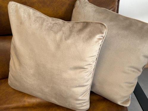 Set van 2 Fluwelen Kussenslopen 40x40 cm – Kat in Rode, Antiek en Kunst, Antiek | Tapijten, Tafelkleden en Textiel