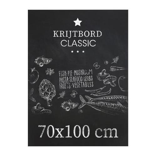 Krijtbord Classic 70x100 cm Horizontaal, Maison & Meubles, Accessoires pour la Maison | Cadres, Envoi