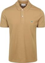 Lacoste Poloshirt Piqué Bruin maat Maat 52/54 (L) Heren, Kleding | Heren, Maat 52/54 (L), Bruin, Verzenden, Lacoste