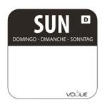 Oplosbare blanco kleurcode voedseletiketten zondag | 1000, Zakelijke goederen, Verzenden, Nieuw in verpakking