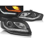 Phares Pour Audi A4 B7 04-08 Noir, Autos : Pièces & Accessoires, Verzenden