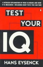 Test Your IQ 9780140249620, Hans J Eysenck, Darrin Evans, Verzenden