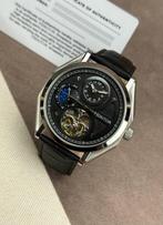 Heritor - Antoni Automatic Open Heart - Silver/Black/Black -, Bijoux, Sacs & Beauté