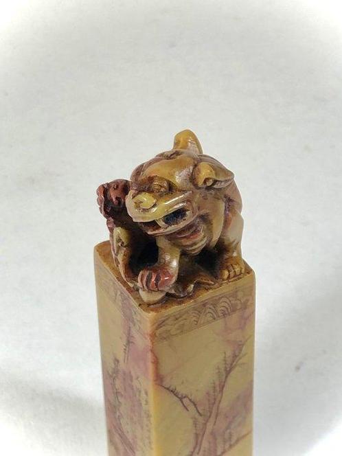 Stempel - Speksteen - China - eerste helft 20e eeuw, Antiek en Kunst, Antiek | Overige Antiek