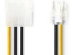 Veiling - Nedis Interne Voedingskabel - Molex Male - PCI-Exp, Auto-onderdelen, Gebruikt