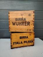 Toonbankkrat (2) - Hout - Houten kist Whurer 1950s