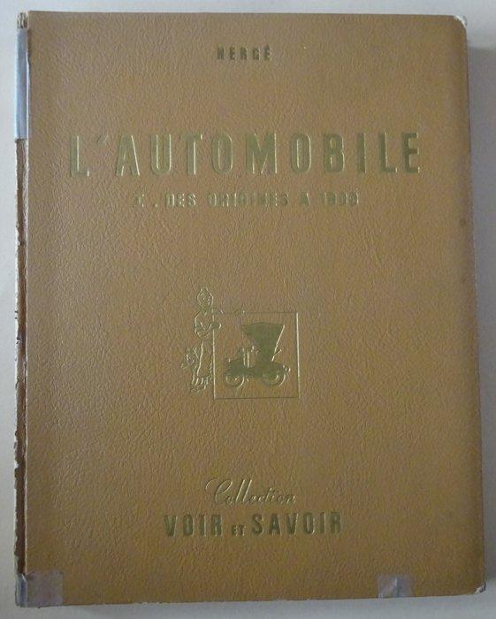 Hergé - 1 L’Automobile, chromo’s, 1953 - Kuifje, Livres, BD