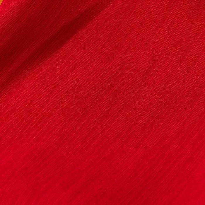 Ottomaanse stof - Linnen effect - Robijnrood - Meubelstof -, Antiek en Kunst, Antiek | Tapijten, Tafelkleden en Textiel