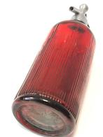 Fles - Oude modernistische rode sifon
