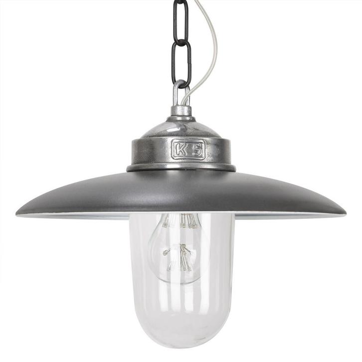 Retro  vintage Solingen Retro Antraciet Binnenverlichting, Huis en Inrichting, Lampen | Hanglampen, 75 cm of meer, Nieuw, Metaal