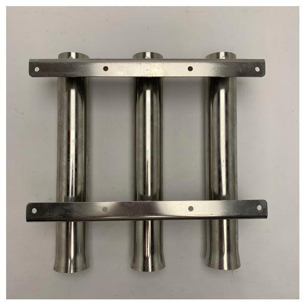 Bieden: Nautinox Marine Stainless Steel Fishing Rod Holder, Watersport en Boten, Navigatiemiddelen en Scheepselektronica, Ophalen of Verzenden