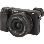 Sony A6300 zwart + 16-50mm OSS occasion, Audio, Tv en Foto, Zo goed als nieuw, Verzenden