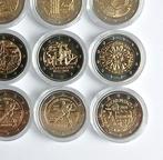 Slovaquie. 2 Euro 2015/2026 (15 coins) (Sans prix de, Timbres & Monnaies