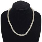 Fako Bijoux® - Parelketting - 6mm - Glasparels - Parelmoer -, Handtassen en Accessoires, Kettingen, Verzenden, Nieuw